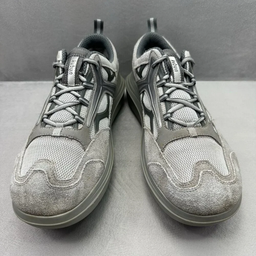 Mens Size 13.5 (EU 48 1/3) Kybun Sursee‎ 20 Shoes Gray Suede Walking Comfort